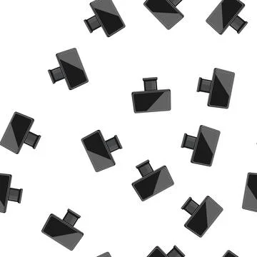 Pattern nfc pos terminal cartoon vector Stock Illustration