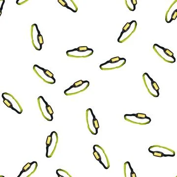 Pattern night headlamp flashlight cartoon vector Stock Illustration