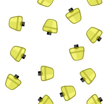 Pattern nontoxic silicone snack bag cartoon vector Stock Illustration