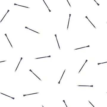 Pattern notes clarinet cartoon vector Stock Illustration