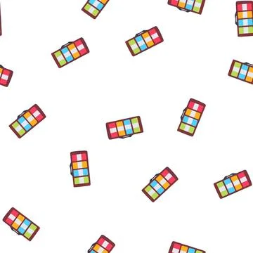 Pattern notice note sticker cartoon vector イラスト素材
