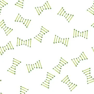 Pattern nucleotides dna spiral cartoon vector Stock Illustration