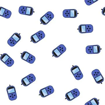 Pattern obd car diagnostic scanner cartoon vector イラスト素材