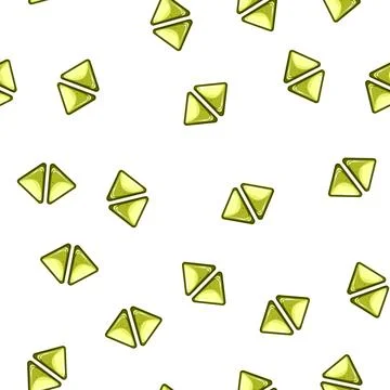 Pattern object glass button cartoon vector Stockillustratie