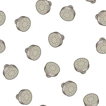 Pattern object shower head cartoon vector Stock Illustration