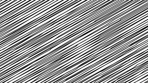 Pattern with oblique black lines Stock Footage 150606074
