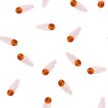 Pattern offense speed basketball ball cartoon vector Stock Illustration