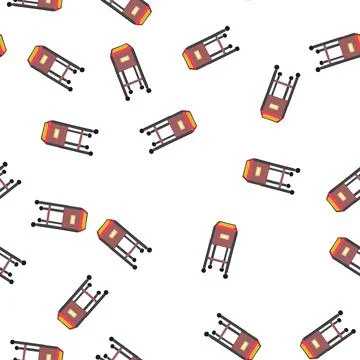 Pattern office file cabinet cartoon vector Stock Illustration