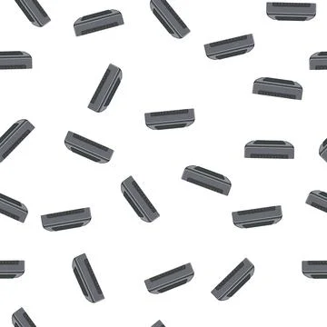 Pattern office photo printer cartoon vector 库存插图