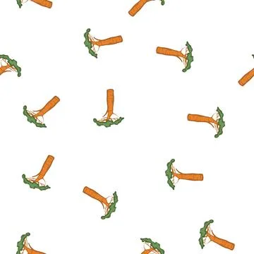 Pattern oil baobab tree cartoon vector 스톡 일러스트