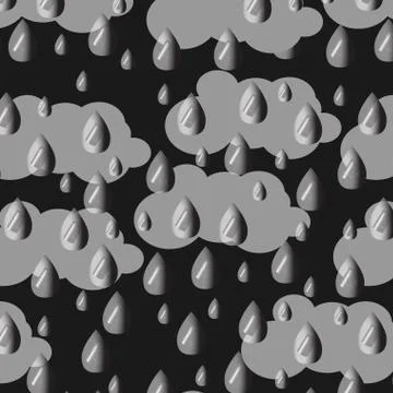 Pattern oil rain Stock Illustration