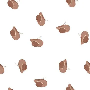 Pattern old cowboy hat cartoon vector Illustrazione stock