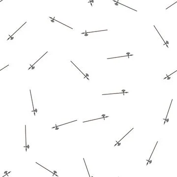 Pattern old medieval weapon cartoon vector Illustrazione stock