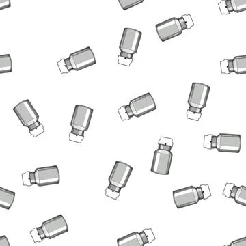 Pattern old metal milk can cartoon vector 스톡 일러스트