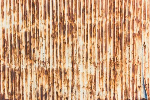 Pattern of old metal sheet. Rusty metal sheet texture background Stock Photos