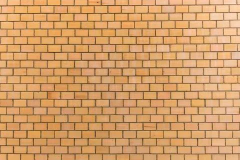 Pattern of old orange brick wall Stock Photos