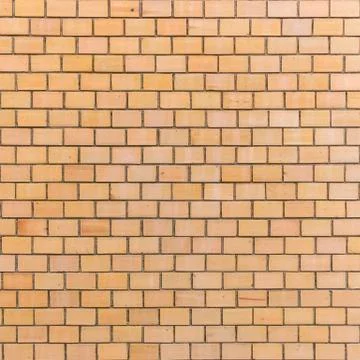 Pattern of old orange brick wall Stock Photos