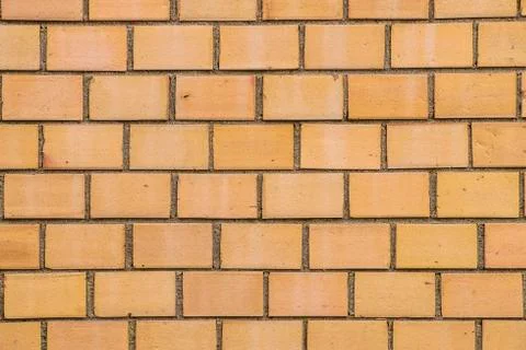 Pattern of old orange brick wall Stock Photos