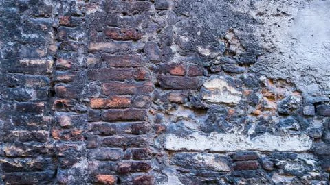 Pattern of  a old stone wall Stock Photos