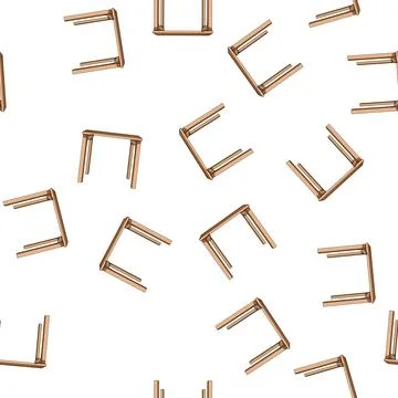 Pattern old wooden table cartoon vector イラスト素材