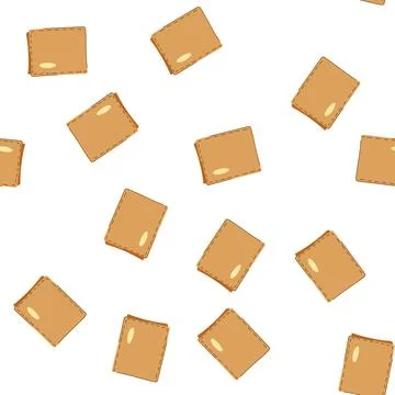 Pattern online wallet cartoon vector Stock Illustration
