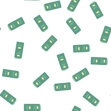 Pattern open file cabinet cartoon vector Stock Illustration