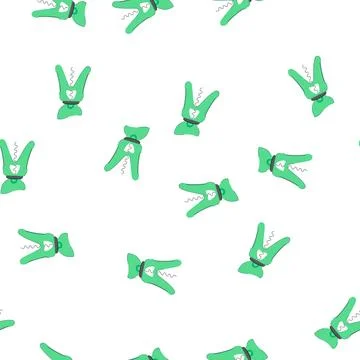 Pattern opener corkscrew wine cartoon vector Stock Illustration