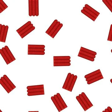 Pattern opera red curtain cartoon vector イラスト素材