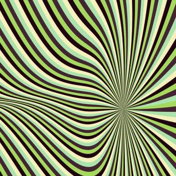 Pattern with optical illusion. Abstract background. Optical art Illustrazione stock