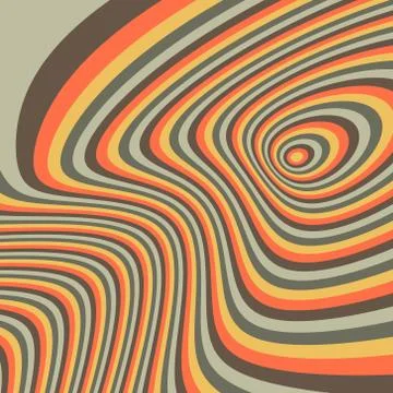Pattern with optical illusion. Abstract background. Optical art Stock Illustration