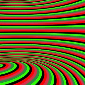 Pattern with optical illusion. Abstract background. Optical art Stockillustratie