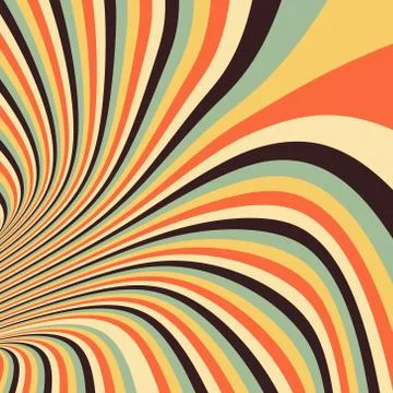 Pattern with optical illusion. Abstract background. Optical art Stock Illustration