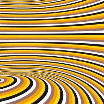 Pattern with optical illusion. Abstract background. Optical art Stockillustratie