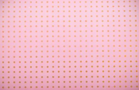 Pattern or textures set with white polka dots on light pink background. Fotos de archivo
