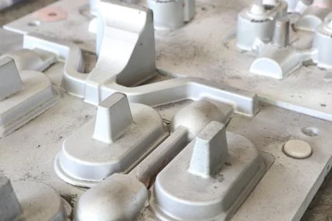 Pattern or tooling for iron casting Stock Photos