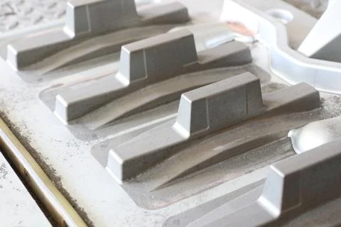 Pattern or tooling for iron casting Stock Photos