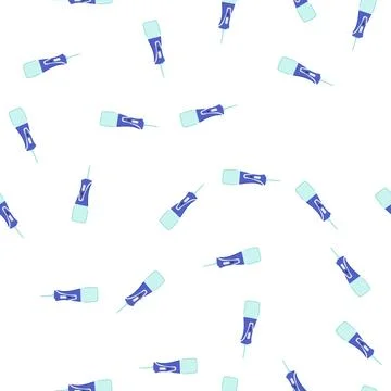 Pattern oral irrigator cleaning teeth promoting dental health Stock Illustration