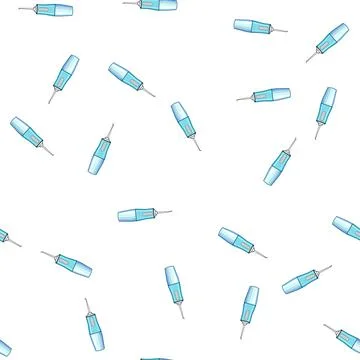 Pattern Oral irrigator cleaning tool for dental hygiene Stock Illustration