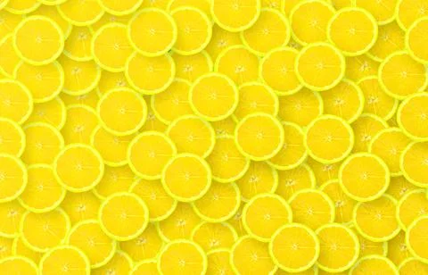 Pattern of orange citrus slices. Citrus flat lay Stock Illustration