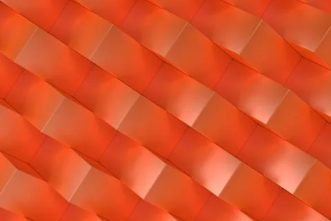 Pattern with orange rectangular shapes Stockillustratie