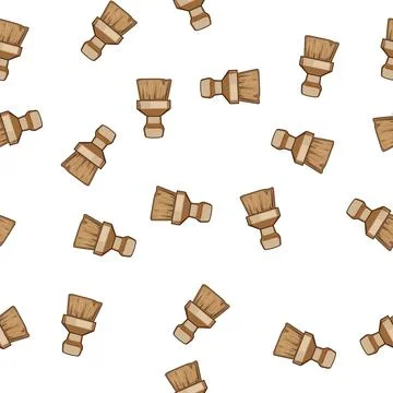 Pattern organic coconut fiber dish scrubber cartoon vector 스톡 일러스트