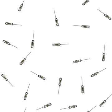 Pattern organic compost thermometer cartoon vector 스톡 일러스트
