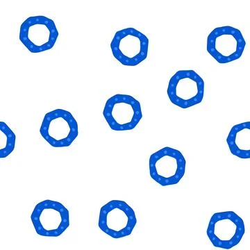 Pattern organic teething ring cartoon vector Stock Illustration