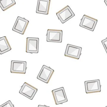 Pattern organizer makeup bag cartoon vector 库存插图