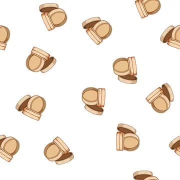 Pattern oriental bamboo steamer cartoon vector イラスト素材