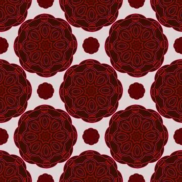 The pattern in oriental style Stockillustratie