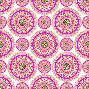 Pattern in oriental style Stockillustratie