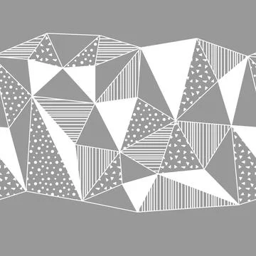 Pattern in origami style. Abstract geometric background. Stockillustratie