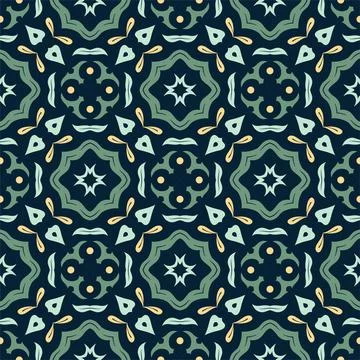 Pattern ornament background. Seamless luxury design ready for print Stock Illustration