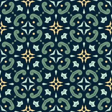 Pattern ornament background. Seamless luxury design ready for print Stock Illustration